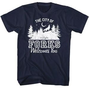 Twilight City Forks Welcomes You Unisex T Shirt